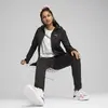Puma EVOSTRIPE Full-Zip Hoodie Siyah Kadın Sweatshirt