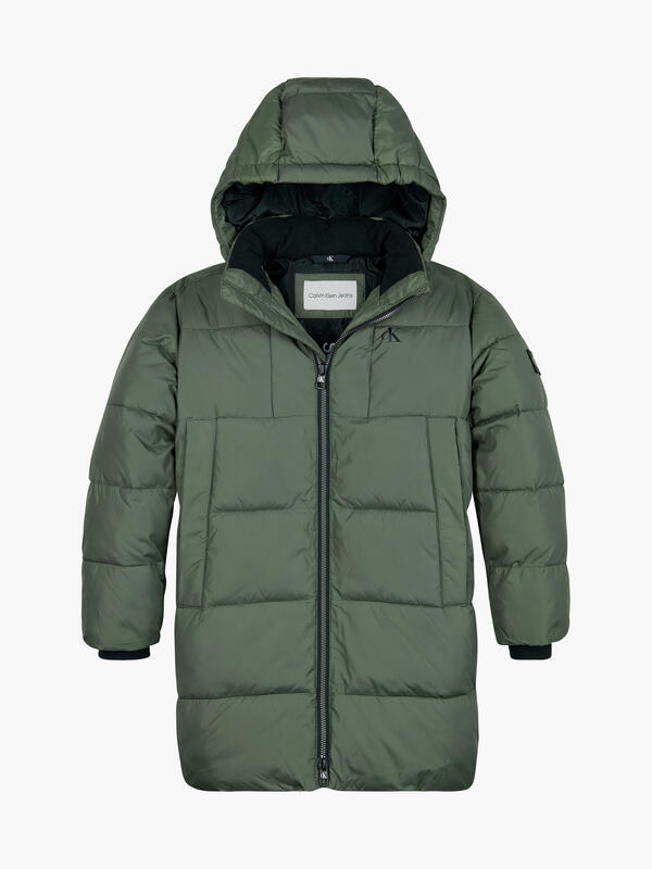 Calvin Klein ESSENTIAL PARKA PUFF Erkek Yeşil Şişme Mont