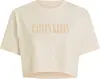 Calvin Klein VARSITY CALVIN KLEIN, AEA Bej Kadın T-Shirt & Polo