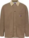 Tommy Hilfiger TJM CANVAS CORD OVER, GWG Kahverengi Erkek Gömlek