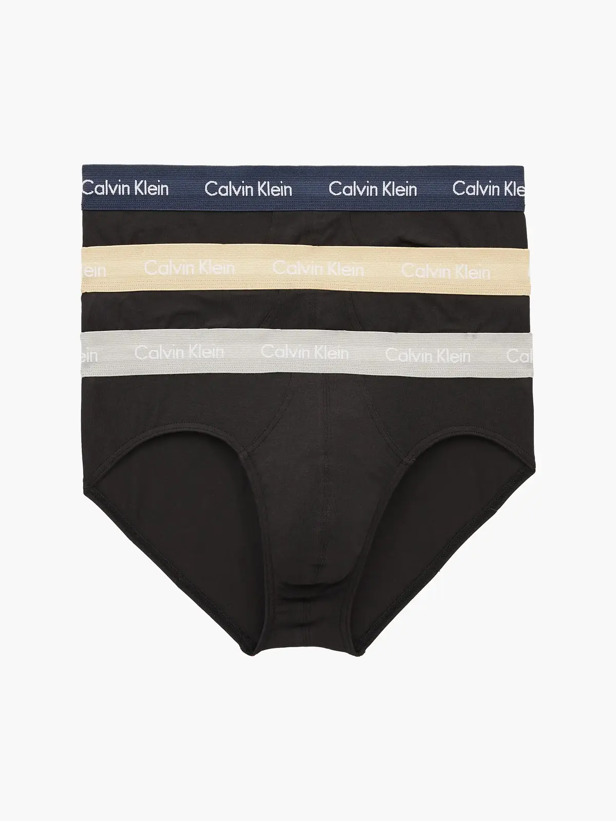 Calvin Klein HIP BRIEF 3PK Erkek Siyah Slip Set