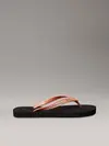 Calvin Klein BEACH SANDAL MONOLOG Kahve-Siyah Kadın Parmak Arası Terlik