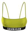 Calvin Klein BRALETTE-RP Kadın Sarı Bikini Üstü