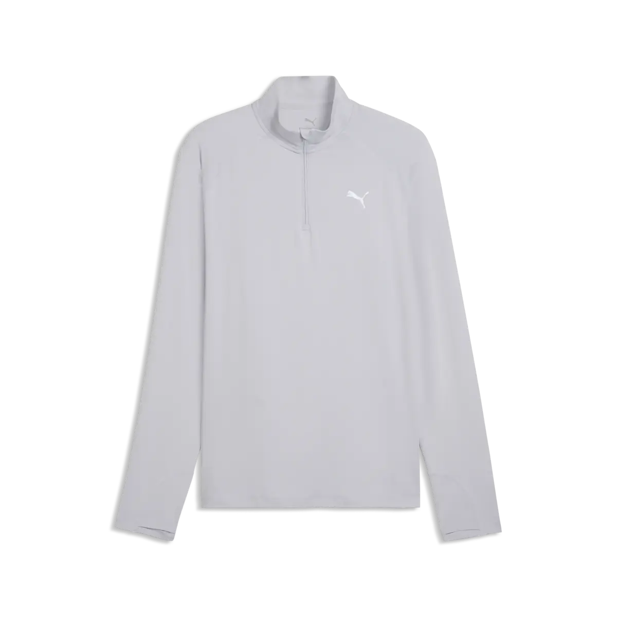 PUMA RUN VELOTY CLDSPN 1/4 ZIP M Gri Erkek Sweatshirt