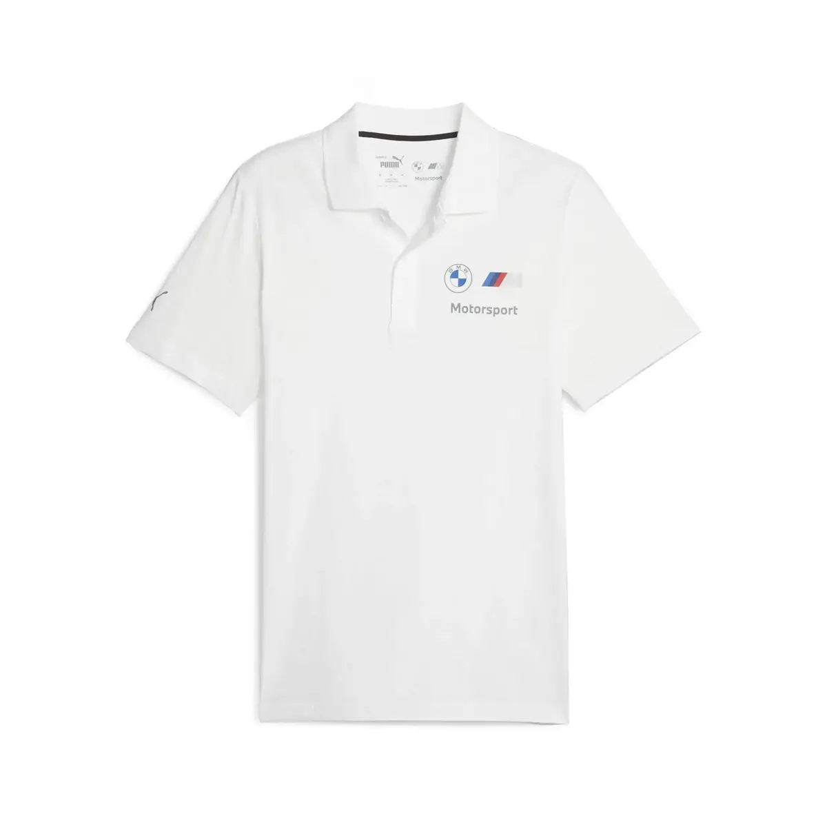 PUMA BMW MMS ESS Polo Beyaz Erkek Polo T-Shirt
