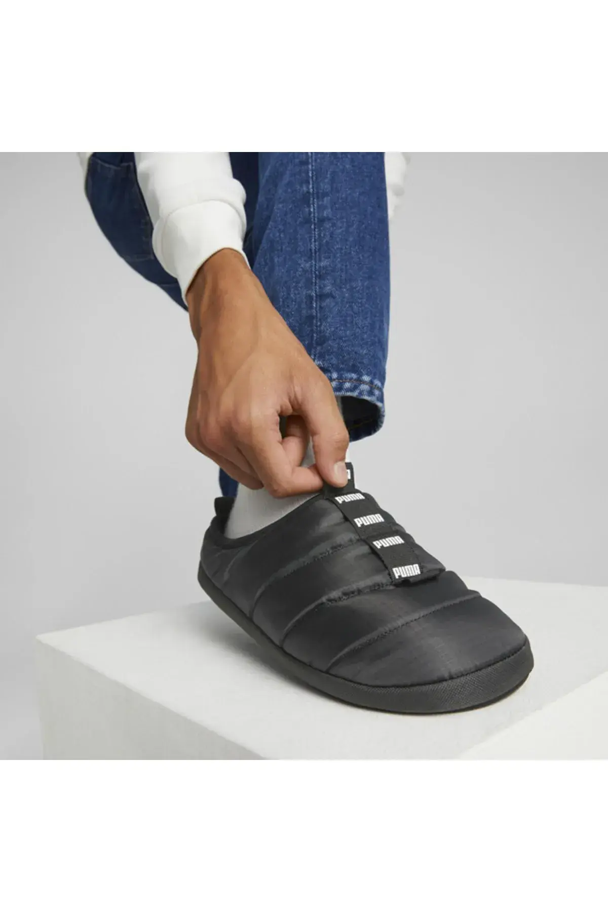 Puma Scuff Tape Siyah Kadın Terlik