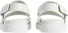 Calvin Klein FLAT ADJ SANDAL EYEL, CJH Beyaz Kadın Terlik