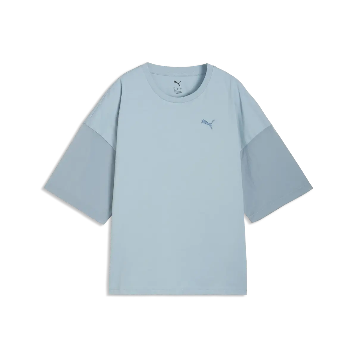 Puma HER Tee Mavi Kadın T-Shirt & Polo
