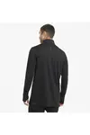 Puma Run Favorıte 1/4 Zıp M Siyah Erkek Performans Koşu Ve Performans T-Shirt