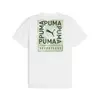 Puma MEN’S GRAPHIC ENGINEERED FOR STRENGTH TEE Beyaz Erkek T-Shirt
