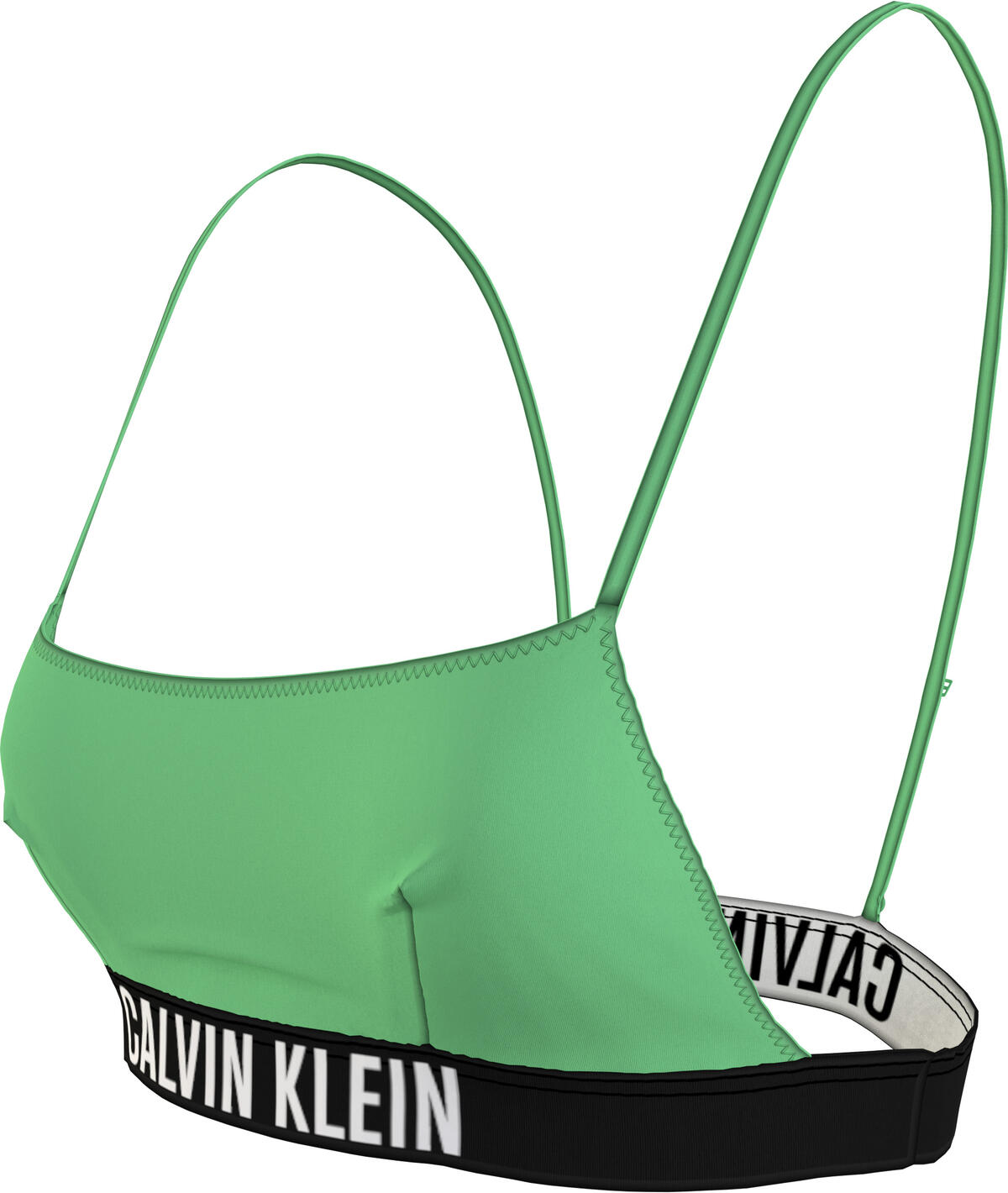 Calvin Klein BRALETTE-RP Kadın Yeşil Bikini Üstü
