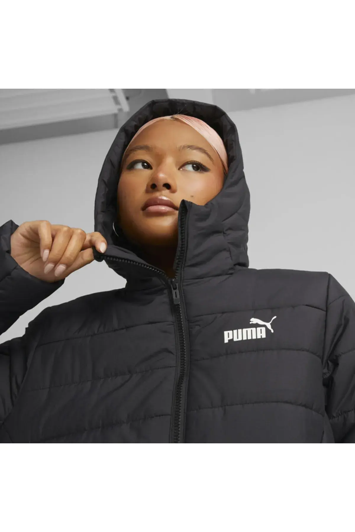 Puma ESS Padded Jacket Siyah Kadın Şişme Mont