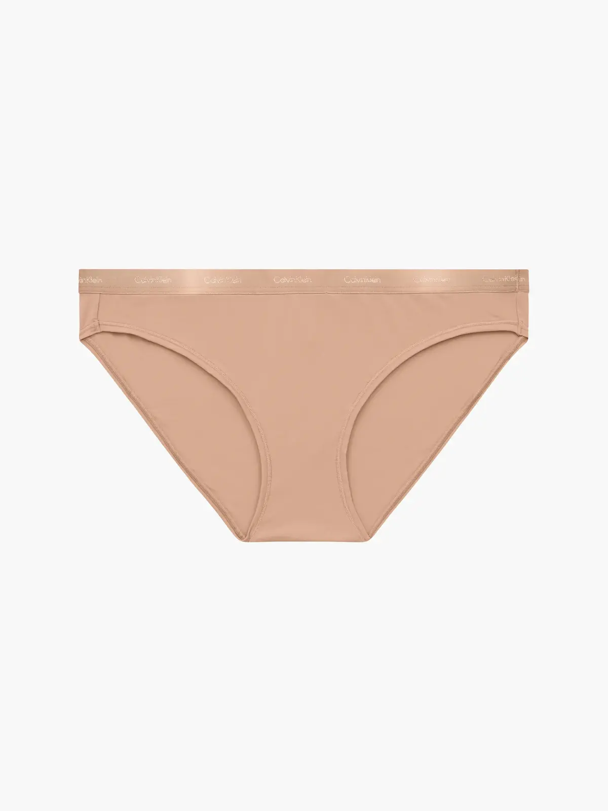 Calvin Klein BIKINI (MID RISE) Kadın Bej Bikini Külot