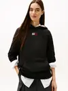 Tommy Hilfiger TJW RLX PARTY FLAG H, BDS Siyah Sweatshirt