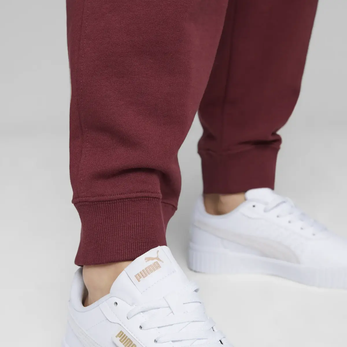 Puma HER High-Waist Pants TR Bordo Kadın Eşofman Altı