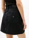 Tommy Hilfiger MOM SKIRT BI8080, 1BZ Siyah Kadın Elbise-Etek