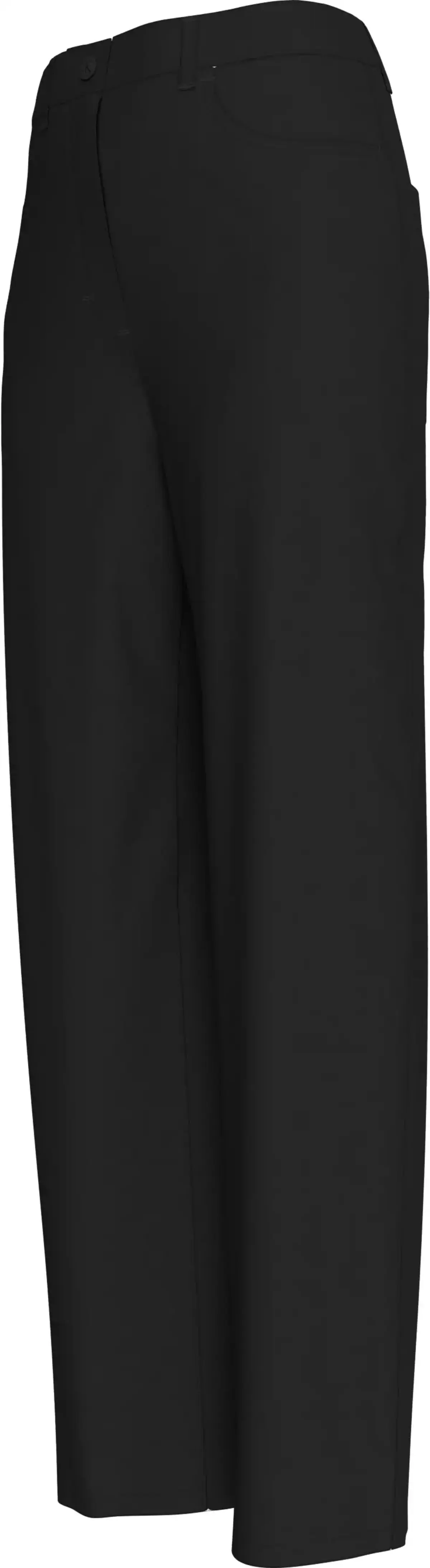 Calvin Klein STRETCH HIGH RISE ST Kadın Siyah Kumaş Pantolon