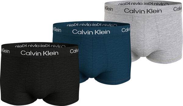 Calvin Klein TRUNK 3PK Erkek Lacivert Boxer Set