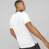 Puma RUN FAVORITE HEATHER TEE M Beyaz Erkek T-Shirt & Polo