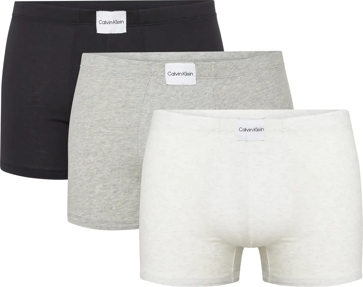 Calvin Klein TRUNK 3PK Erkek Siyah Boxer Set