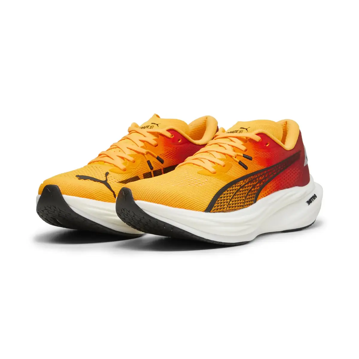 Puma Deviate NITRO 3 Turuncu Erkek Yürüyüş ve Koşu Ayakkabısı