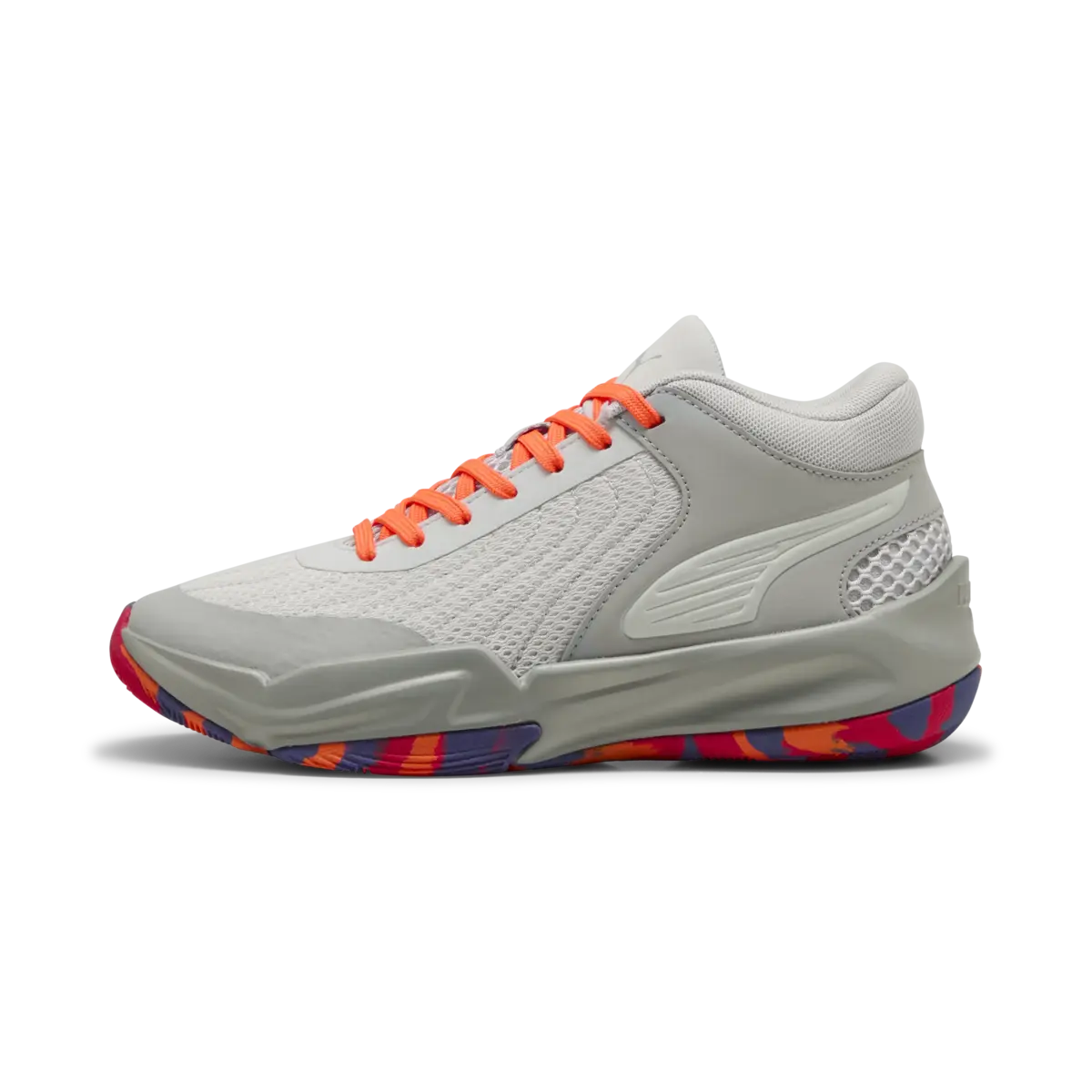 PUMA Court Pro 2 Marble JR Gri Unisex Spor Ayakkabı