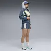 Puma RUN VELOCITY WOVEN JACKET W Mavi Kadın Koşu Ceketi