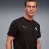 Puma Ferrari Logo Tee Siyah Erkek T-Shirt
