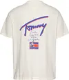 Tommy Hilfiger TJM RLX FADED GRAPHI, YBH Krem Erkek T-Shirt & Polo