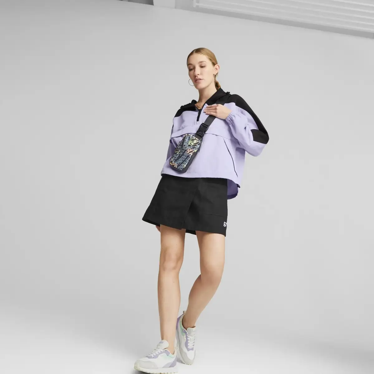 Puma Prime Time Front Loader Siyah Kadın Bel Çantası