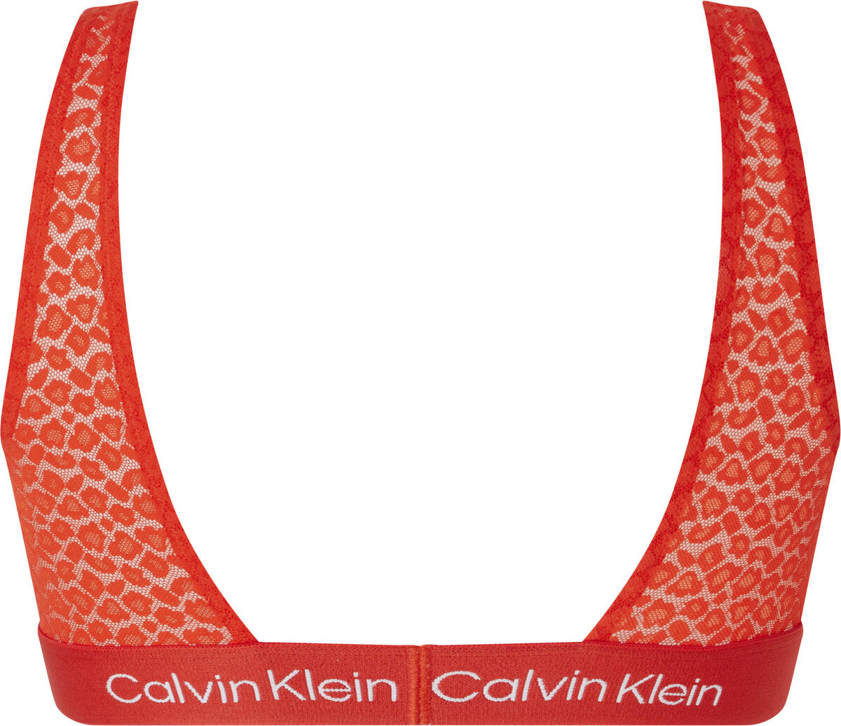 Calvin Klein UNLINED BRALETTE Kadın Kırmızı Bralet