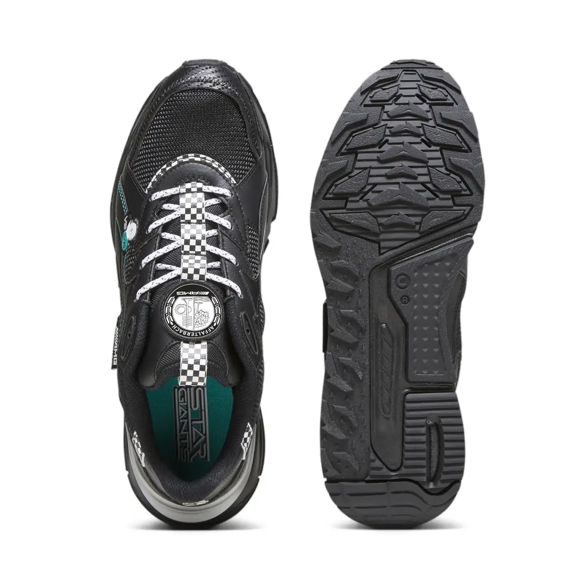 Puma MAPF1 Mirage Sport AsphaltGC Siyah Unisex Günlük Spor Ayakkabı