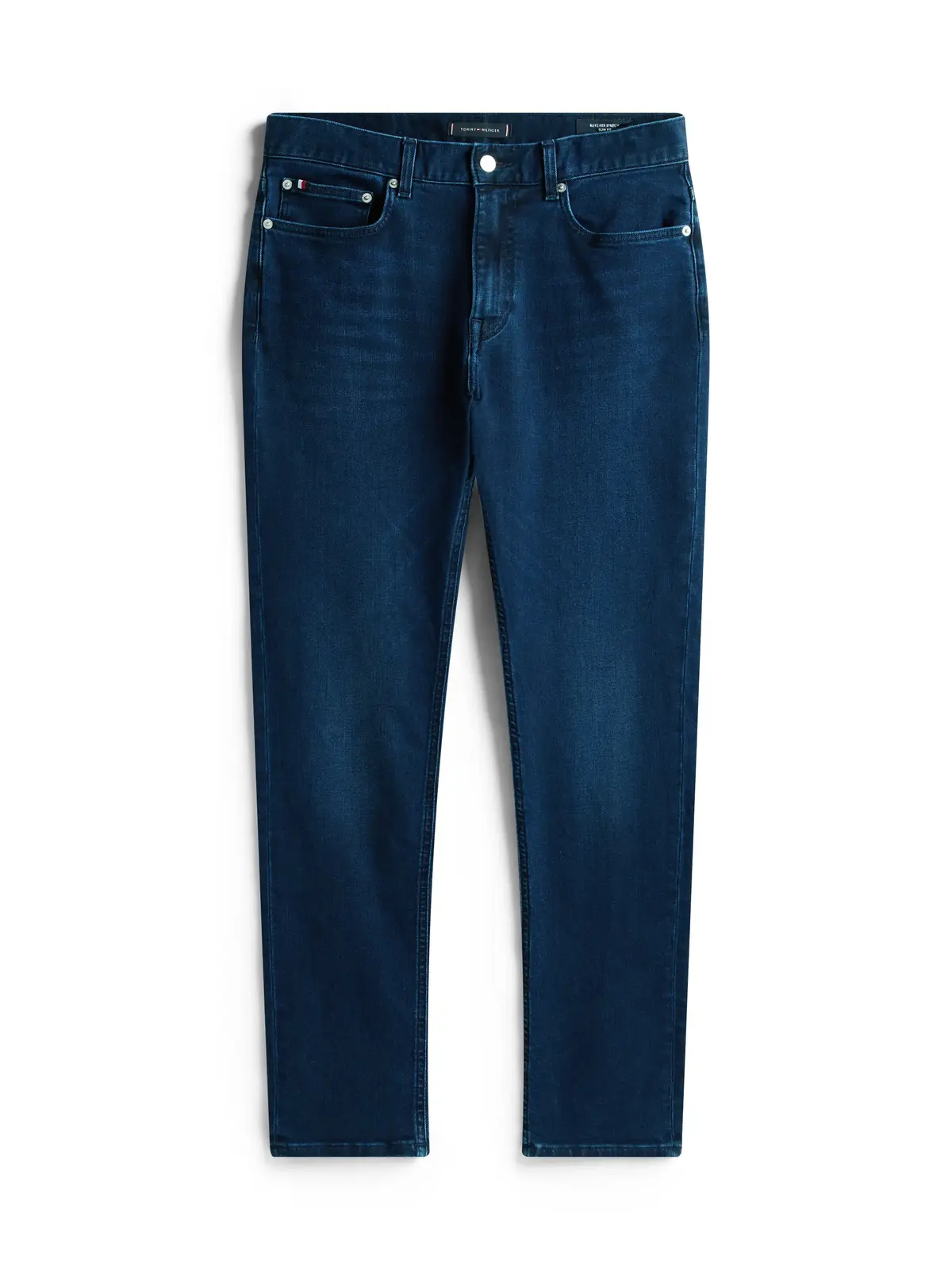 Tommy Hilfiger SLIM BLEECKER PSTR S, 1BO Mavi Erkek Kot Pantolon