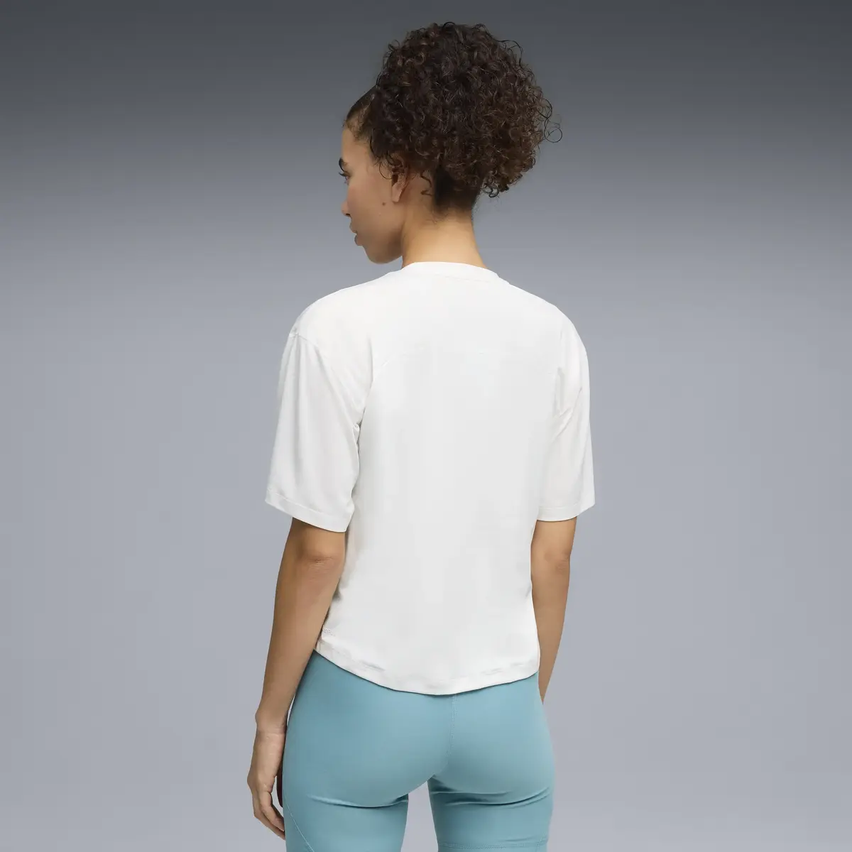 Puma W CLOUDSPUN RELAXED TEE Beyaz Kadın T-Shirt