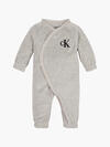 Calvin Klein SOFT VELVET BODYSUIT Bebek Gri Zıbın
