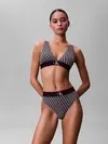 Calvin Klein THONG Siyah CK Logolu Tanga