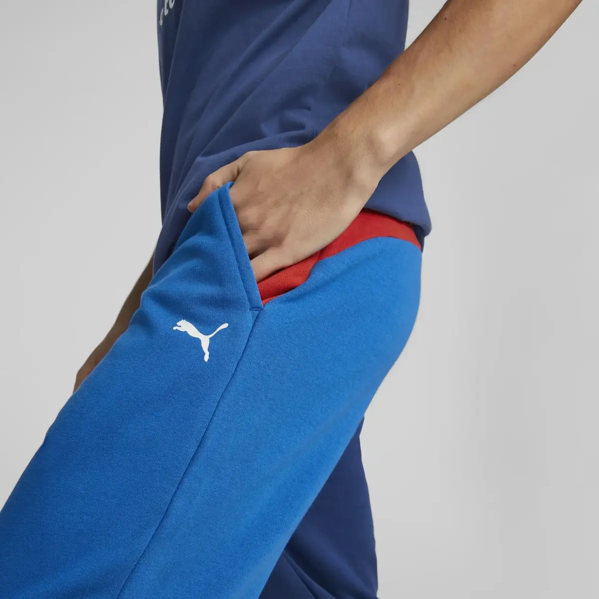 Puma BMW MMS ESS FT Pants Mavi Erkek/Unisex Eşofman Altı