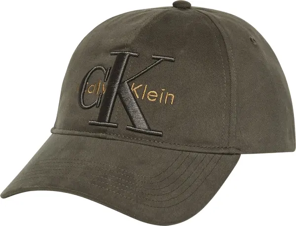 Calvin Klein LARGE LAYERED MONOLO, LLP Yeşil Erkek Şapka