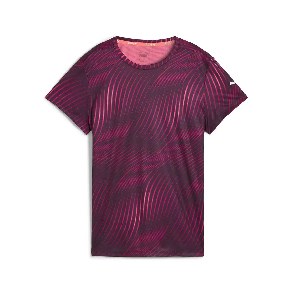 Puma RUN FAVORITE AOP TEE W Siyah Kadın T-Shirt