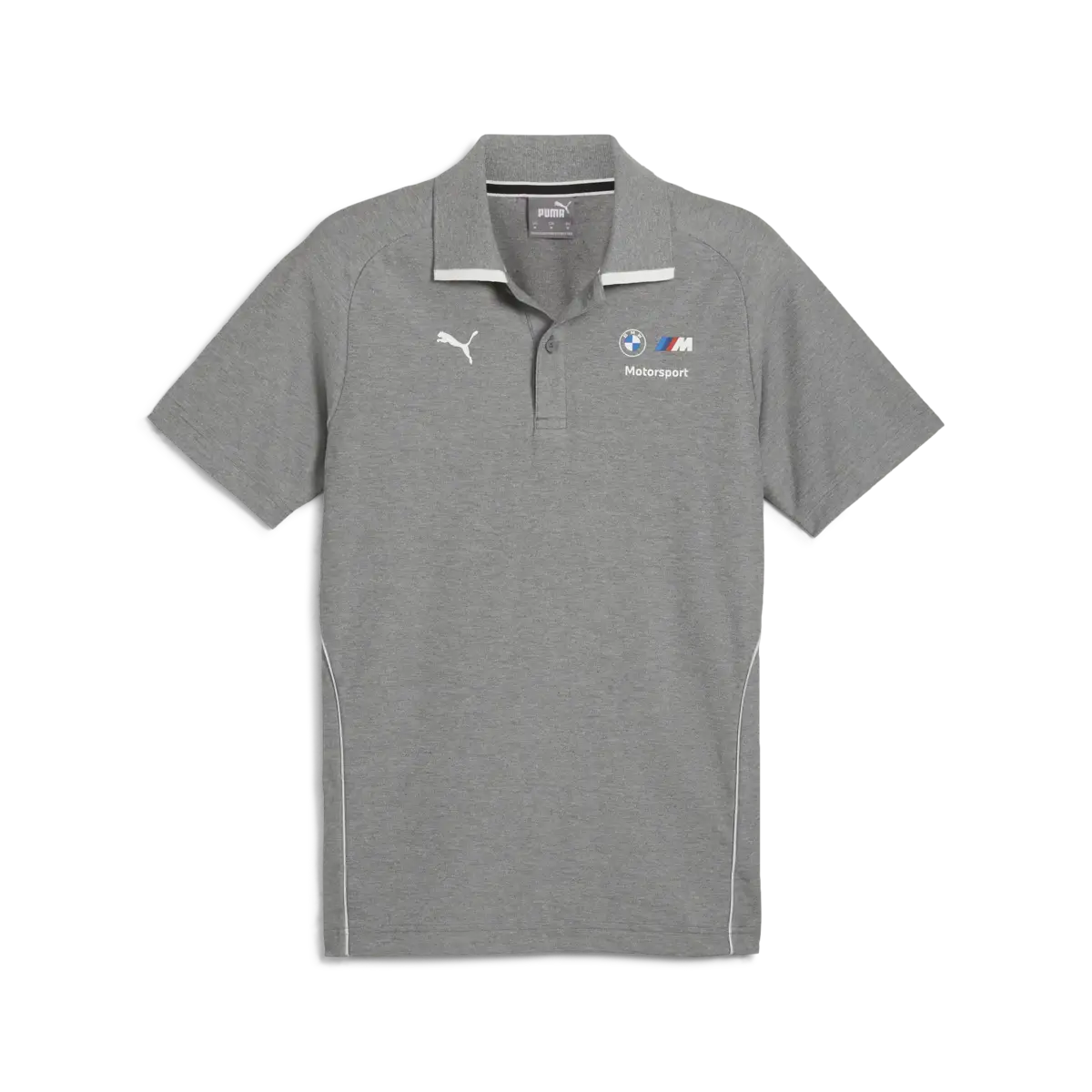 Puma BMW MMS POLO Gri Erkek T-Shirt & Polo