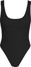 Calvin Klein SCOOP BACK ONE PIECE Kadın Siyah Mayo