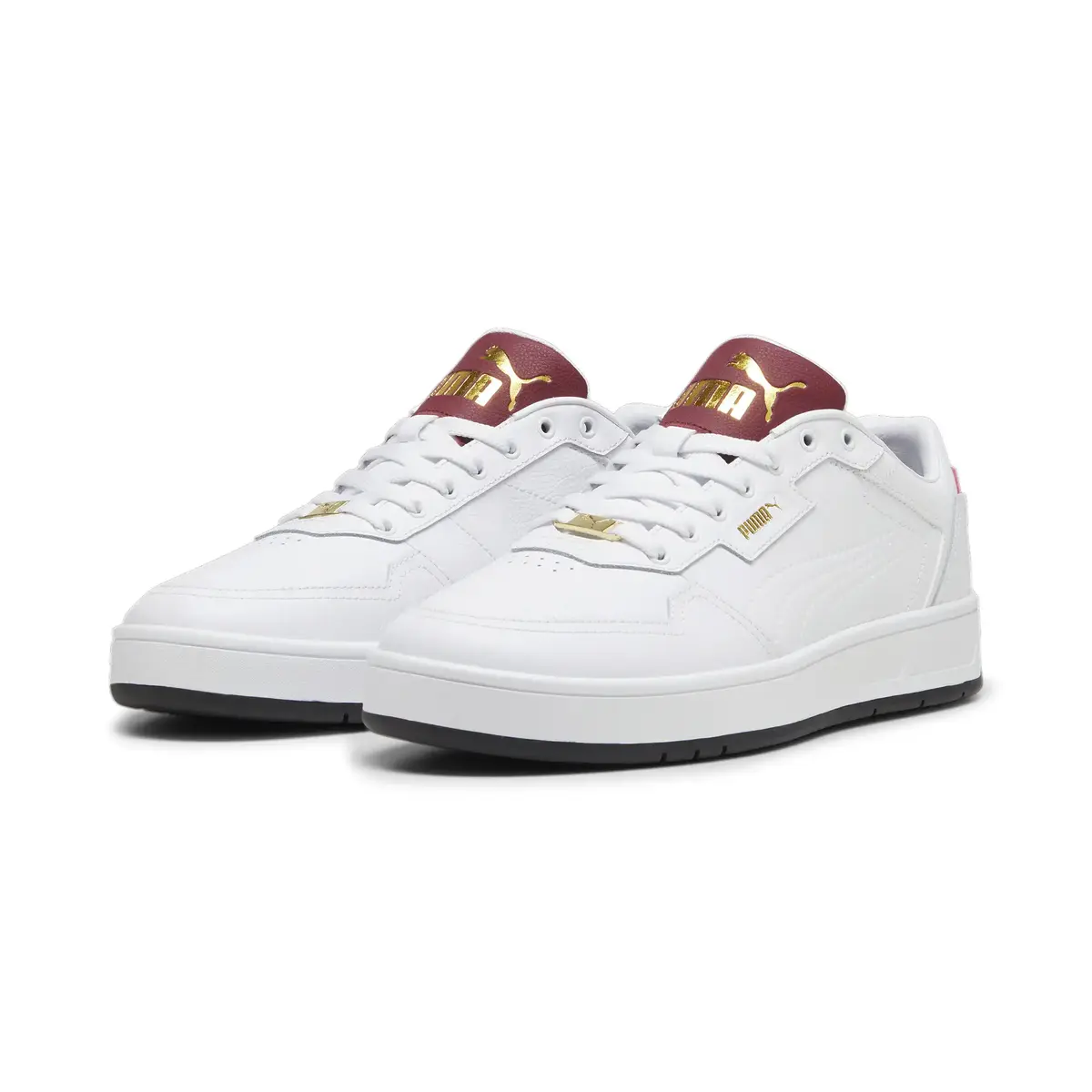 Puma Court Classic Lux Beyaz Erkek Günlük Spor Ayakkabı