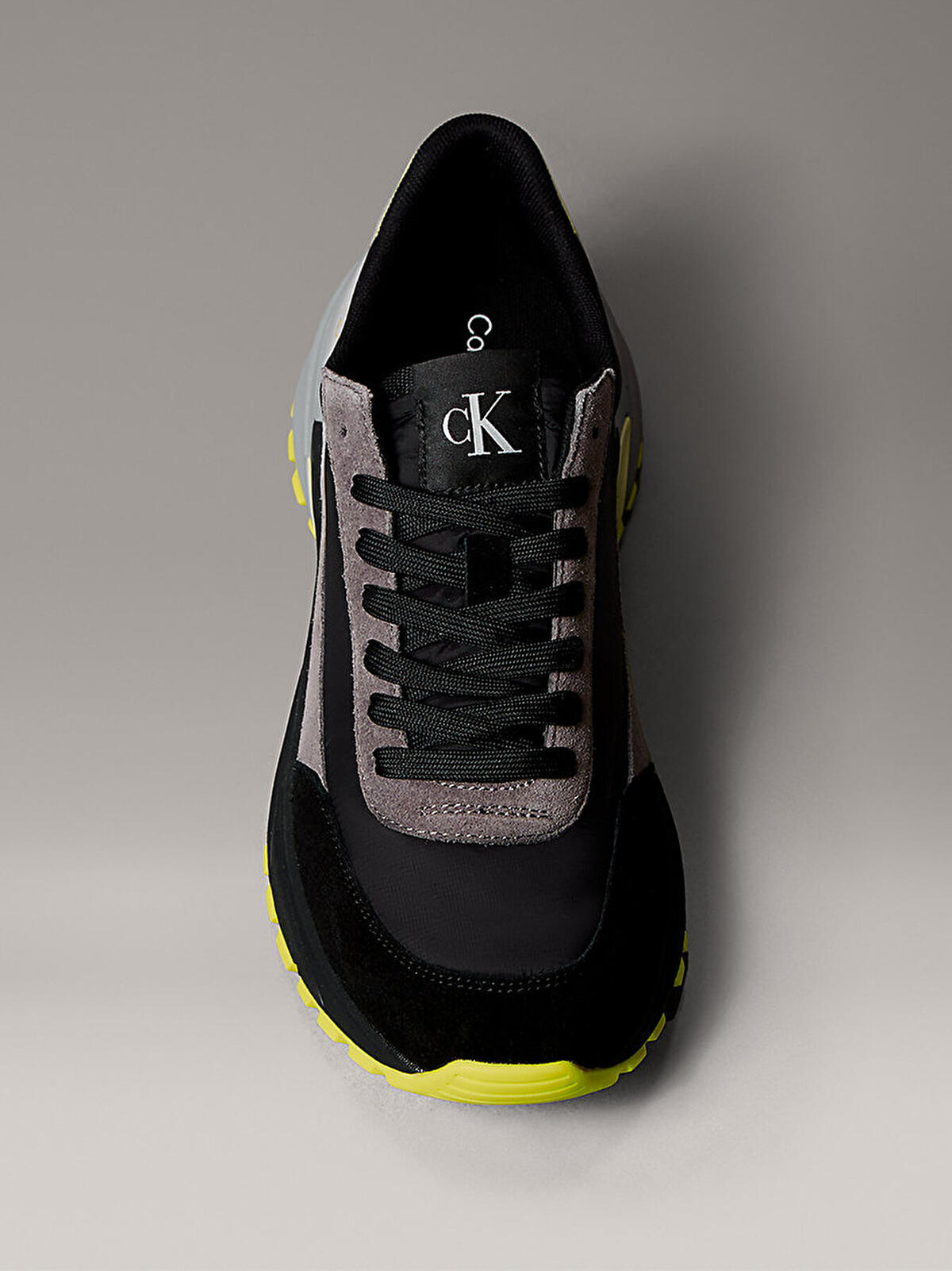 Calvin Klein HIKE RUNNER CASUAL NY-SU Siyah Erkek Günlük Spor Ayakkabı