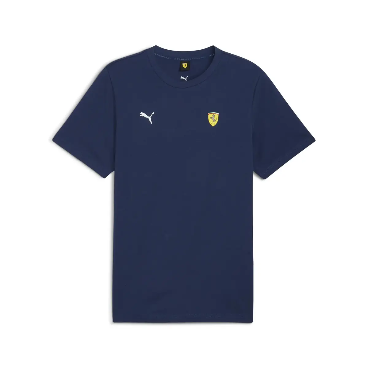 Puma Ferrari Sportswear Car G Tee Mavi Erkek T-Shirt