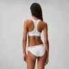 Calvin Klein UNLINED BRALETTE Beyaz Kadın Bralet