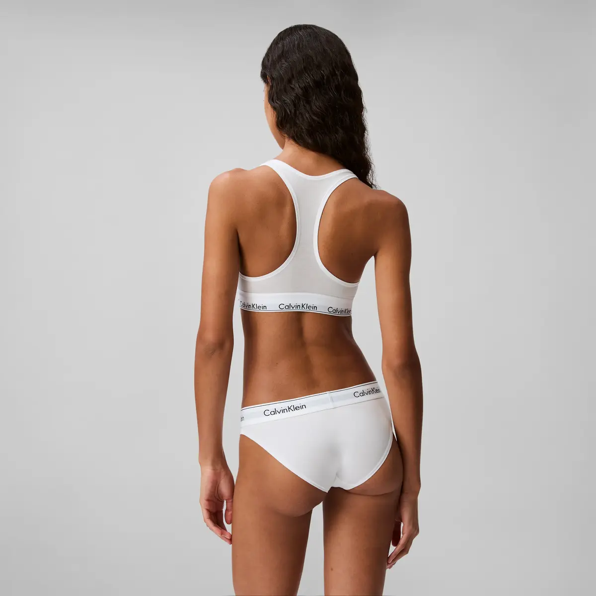 Calvin Klein UNLINED BRALETTE Beyaz Kadın Bralet
