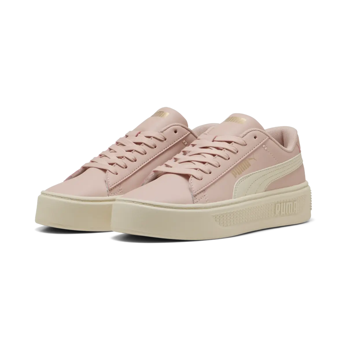 Puma Smash Platform v3 Pembe Kadın Spor Ayakkabı & Sneaker