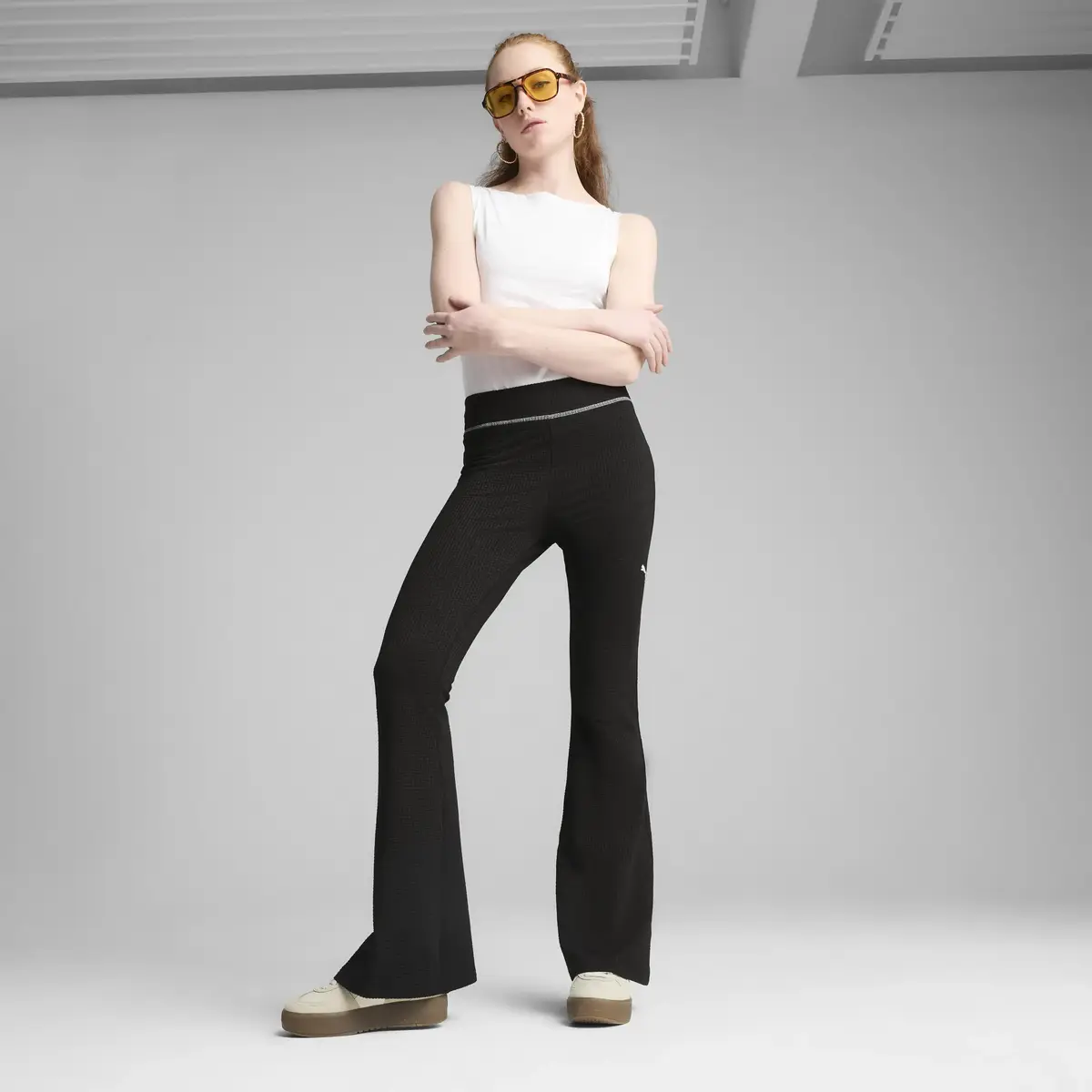 PUMA DARE TO Flared Leggings Siyah Kadın Tayt