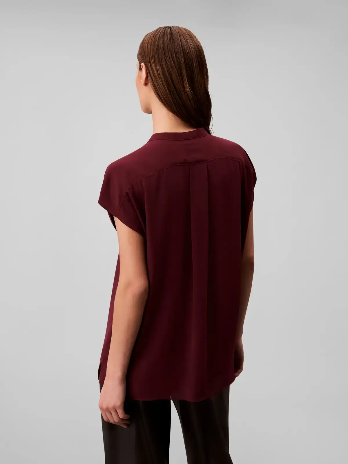 Chiffon SS Tie Neck, GEX