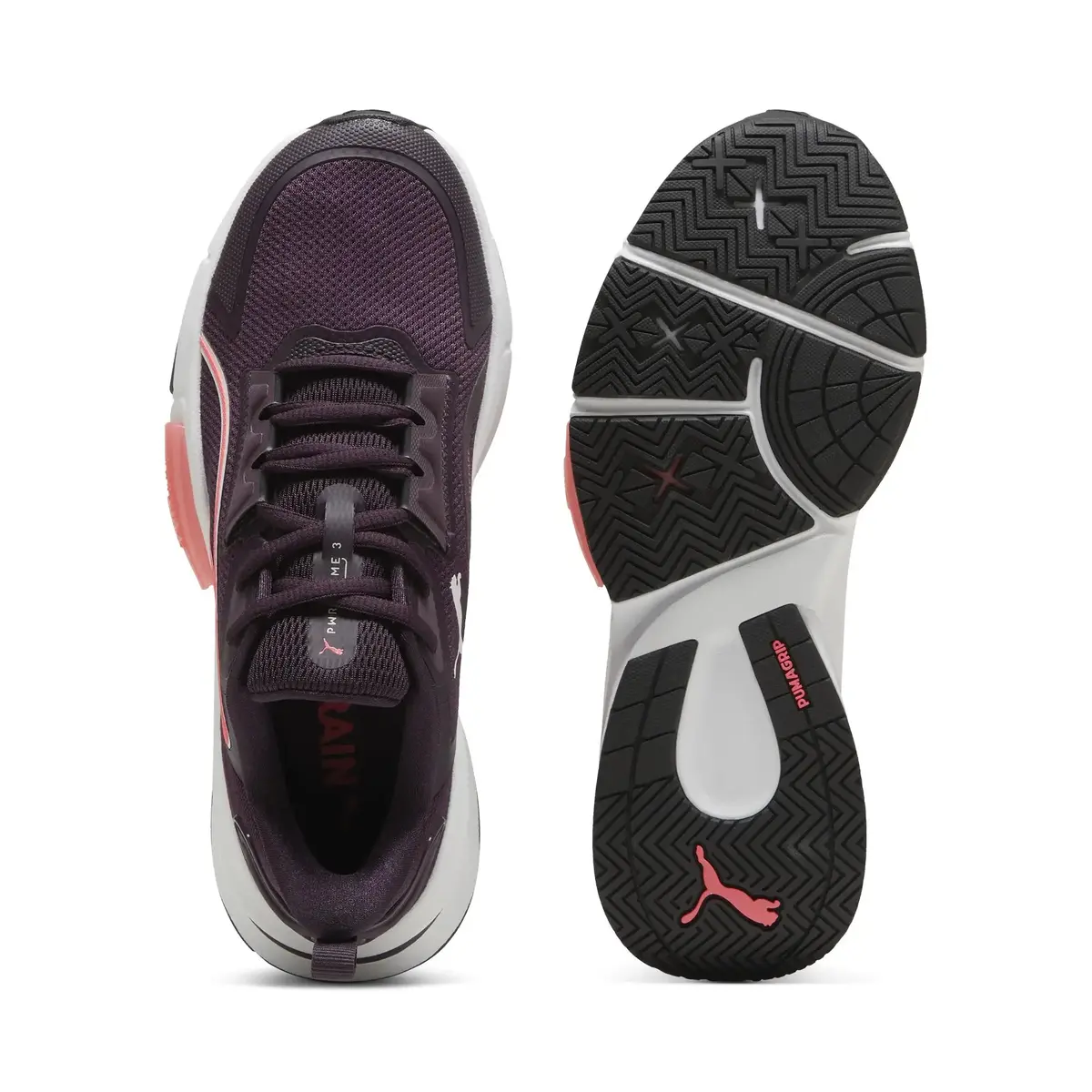 Puma PWRFrame TR 3 Wns Siyah Kadın Yürüyüş ve Koşu Ayakkabısı